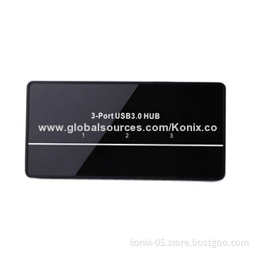China Victory 3-port USB 3.0 Hub with One 1,000Mbps NIC for SaleNew